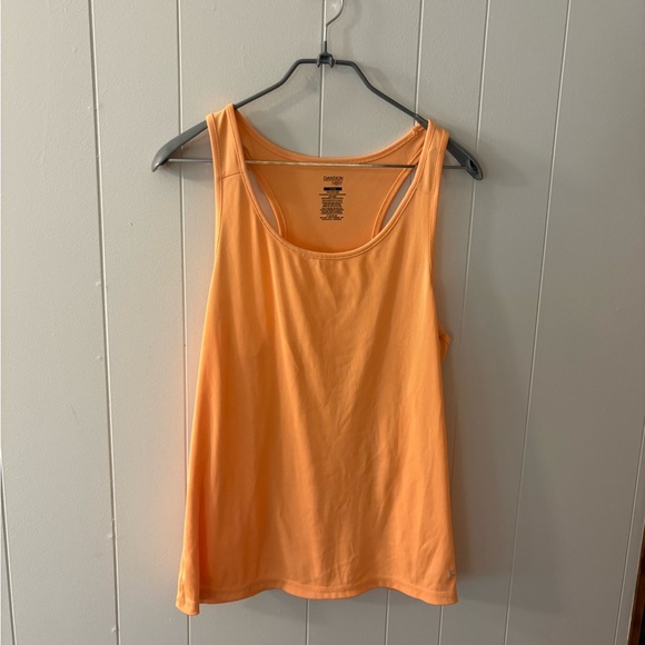 Danskin Now Orange Relaxed Tank Top Womens Running Gym Tank Top XXL - Picture 3 of 8
